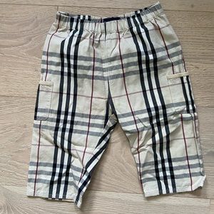 Burberry boys cargo pants